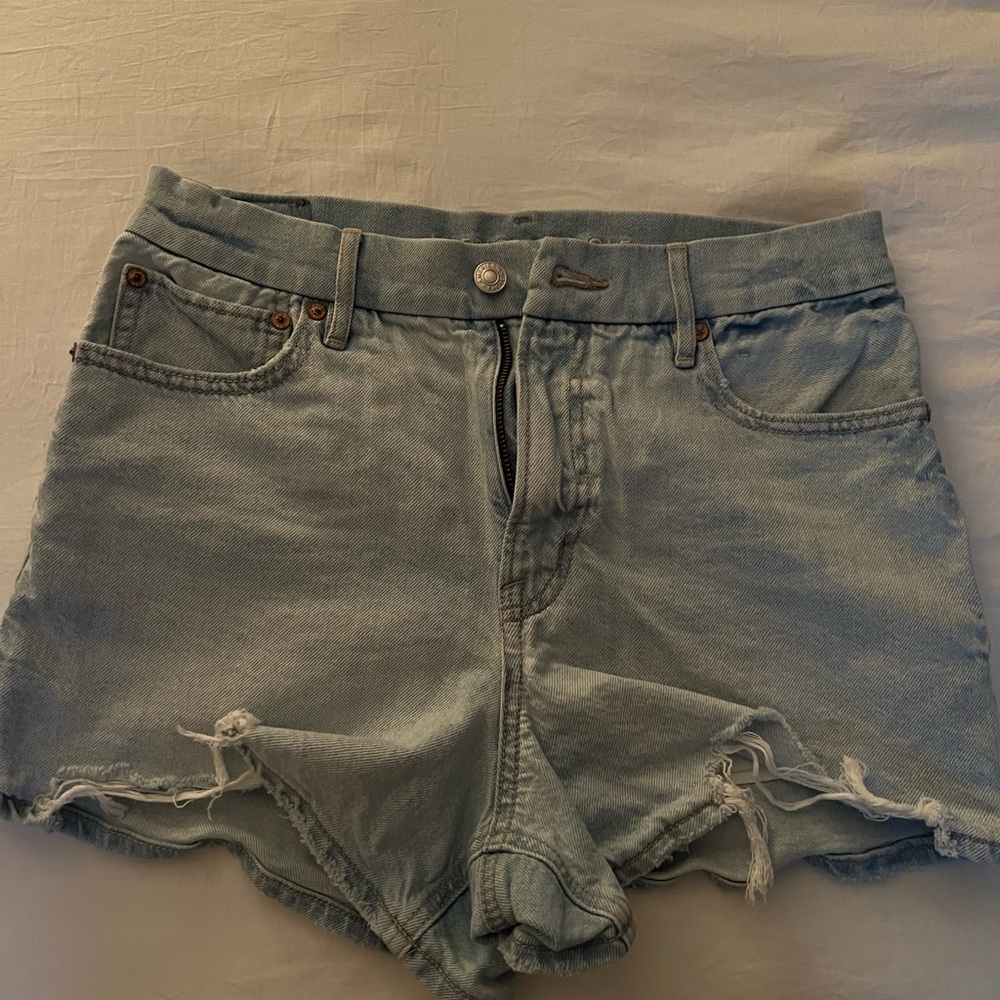Levi's Light Blue Jean Shorts for Women